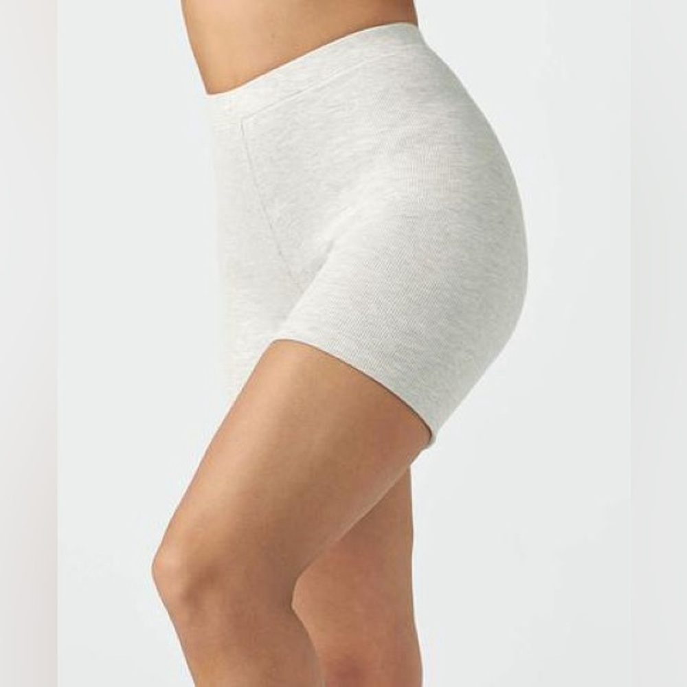 JOAH BROWN Beige Ribbed Shorts